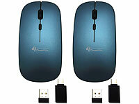 GeneralKeys USB Maus, Funkmaus für Laptop, Macbook-Maus; Ergonomische Funk-Mäuse Ergonomische Funk-Mäuse Ergonomische Funk-Mäuse