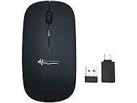 GeneralKeys Funkmaus Laptop, Mac-Maus, PC Maus leise; Ergonomische Funk-Mäuse Ergonomische Funk-Mäuse Ergonomische Funk-Mäuse